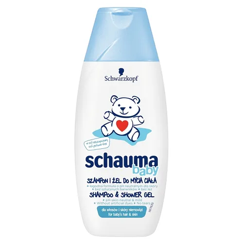 Schauma Baby, Szampon i żel do mycia ciała