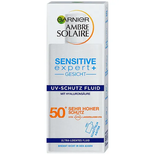Garnier Sensitive Expert+ , Gesicht Super UV Fluid LSF 50+ [Ambre Solaire, Sensitive Advanced Face UV Face Fluid SPF50+] (Ultralekki płynny filtr SPF50) - 3