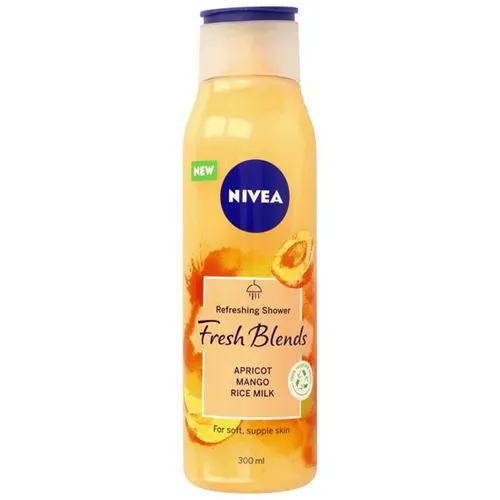 Nivea Fresh Blends, Refreshing Shower Gel Morela, Mango, Rice Milk (Odświeżający żel pod prysznic `Brzoskwinia, mango, mleko ryżowe`)