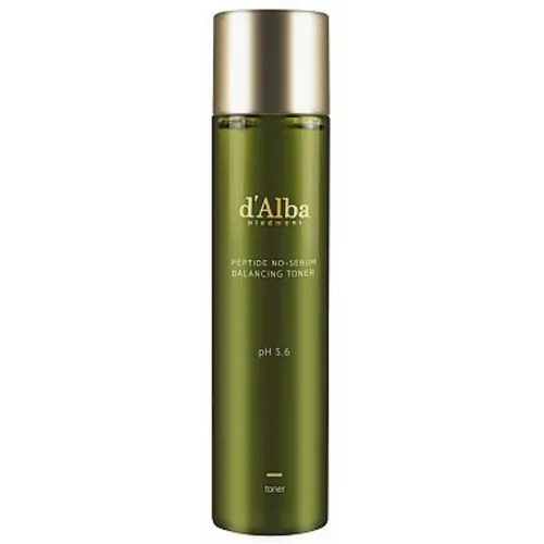 D'Alba Peptide No-Sebum Balancing Toner (Balansujący tonik peptydowy do twarzy regulujący wydzielanie sebum)