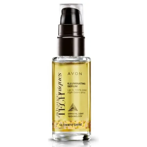 Avon Advance Techniques, Ultimate Shine, Illuminatig Treatment Serum (Serum do włosów dodające blasku ` Maksymalny Blask` [Serum do końcówek `Połysk`]) - 2