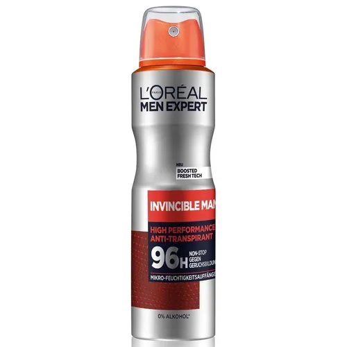 L'Oreal Paris Men Exper , Invincible Man Anti-perspirant 96h Non-Stop (Antyperspirant w sprayu)