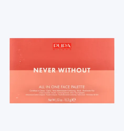 PUPA Never Without All in One Face Palette (Paletka do makijażu) - 2