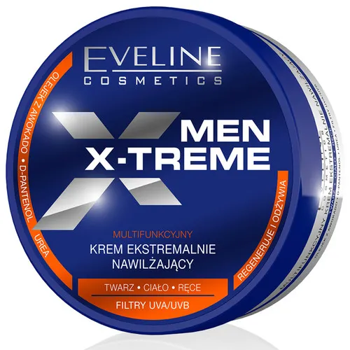 Eveline Cosmetics Men X-Treme, Multifunkcyjny krem ekstremalnie nawilżający