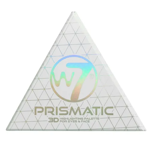 W7 Prismatic, 3D Highlighting Palette For Eye & Face (Paleta rozświetlaczy do twarzy i ciała) - 1