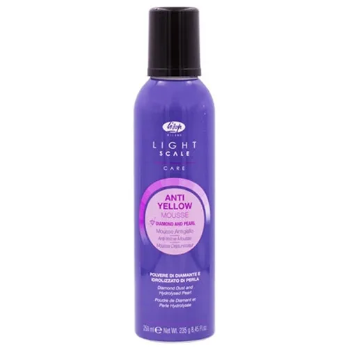 Lisap Light Scale Care Anti-yellow, Mousse (Pianka neutralizująca żółte refleksy)