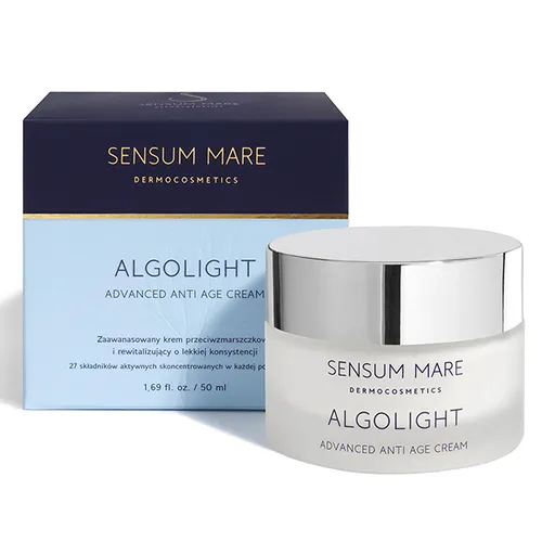 Sensum Mare Dermocosmetics Algolight, Advanced Anti Age Cream (Zaawansowany krem rewitalizujący i przeciwzmarszczkowy o lekkiej konsystencji (stara wersja))