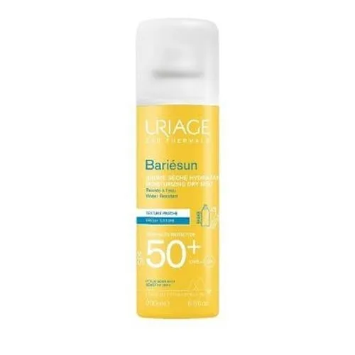 Uriage Bariesun, Moisturizing Dry Mist SPF 50+ (Nawilżająca mgiełka ochronna)