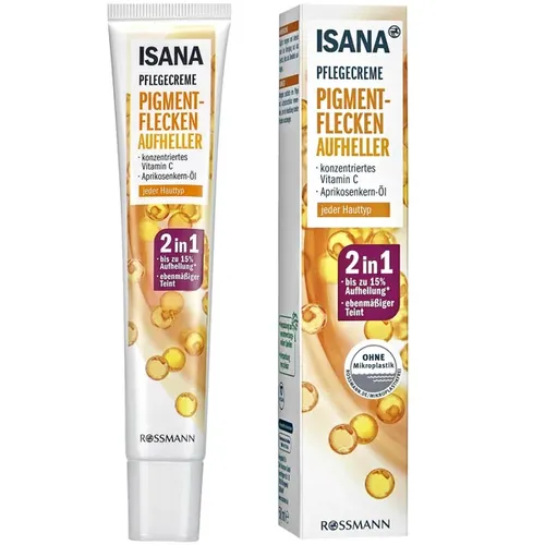 Isana Pigmentflecken Aufheller (Krem rozjaśniający przebarwienia) - 1