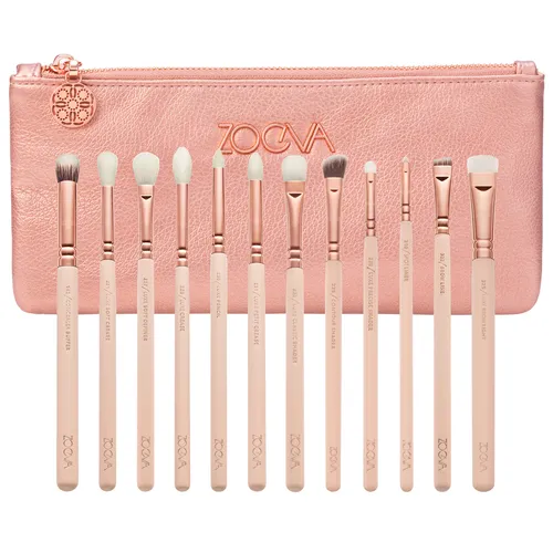 Zoeva Rose Golden, Complete Eye Set Vol. 2 (Zestaw 12 profesjonalnych pędzli do makijażu oczu)