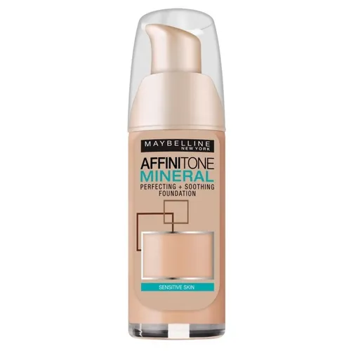 Maybelline New York Affinitone, Mineral Perfecting + Soothing Foundation (Podkład mineralny do cery wrażliwej) - 1