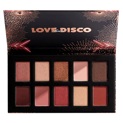 NYX Professional Makeup Makeup Love Lust Disco, Shadow Palette 03 Rose and Play (Paleta 10-ciu cieni do powiek)