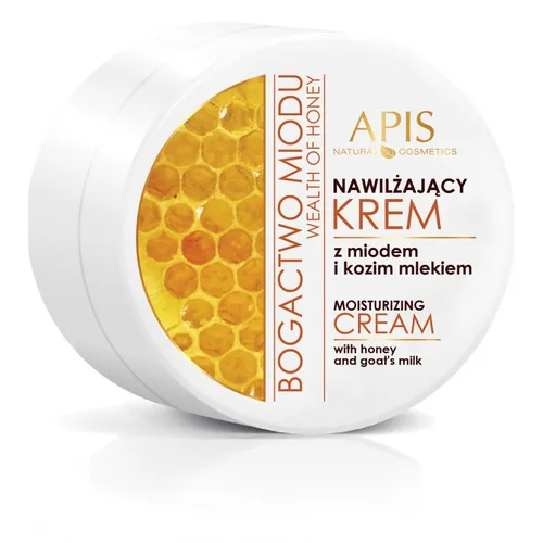 Apis Bogactwo Miodu, Krem nawilżający z miodem i kozim mlekiem - 2