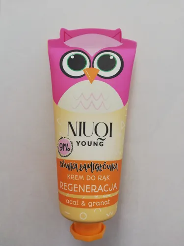 Niuqi Young, Krem do rąk regenerujący `Sówka łamigłówka` - 2