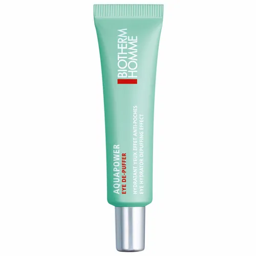 Biotherm Homme,  Aquapower, Fresh Eyes Eye De-puffer (Żelowe serum dla mężczyzn pod oczy)