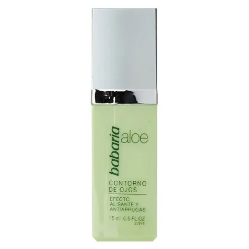 Babaria Natural Cosmetics Aloe Vera, Contorno de Ojos Effecto Alisante y Antiarrugas (Liftingujący krem pod oczy z wyciągiem z aloesu)