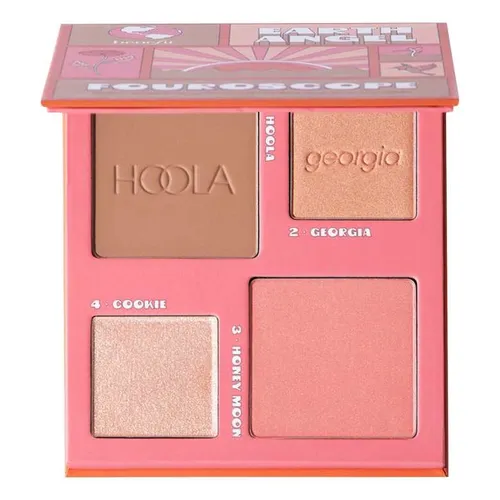 BeneFit Fouroscope Palette (Paleta bronzerów, róży i rozświetlaczy) - 1