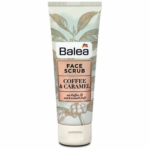 Balea Face Scrub Coffee & Carmel (Peeling do twarzy `Kawa i karmel`)