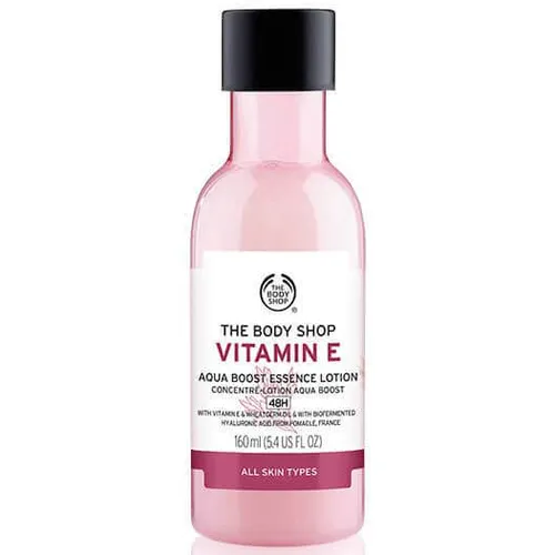 The Body Shop Vitamin E, Aqua Boost Essence Lotion (Esencja mleczno-żelowa)