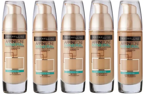 Maybelline New York Affinitone, Mineral Perfecting + Soothing Foundation (Podkład mineralny do cery wrażliwej) - 2