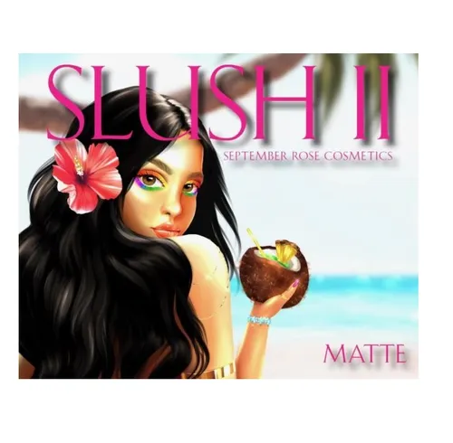 September Rose Cosmetics Slush II Eyeshadow Palette (Paleta 20 cieni do powiek) - 2