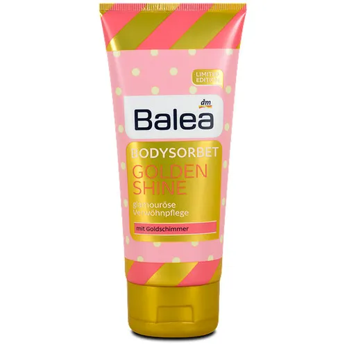 Balea Golden Shine, Bodysorbet (Sorbet rozświetlający do ciała)