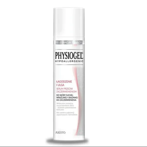 Physiogel Łagodzenie i Ulga, Serum do twarzy przeciw zaczerwienieniom