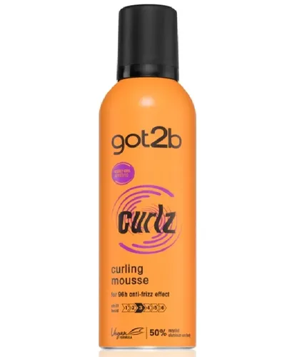Got2b Curlz, Curling Mousse (Pianka do włosów podkreślająca loki)