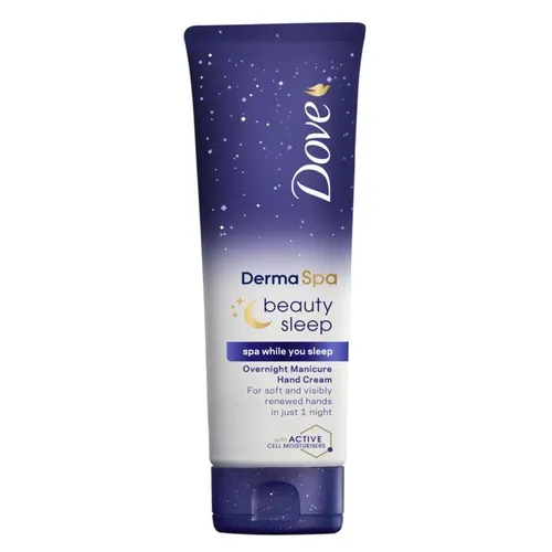 Dove DermaSpa, Beauty Sleep Overnight Manicure Hand Cream (Krem do rąk na noc)