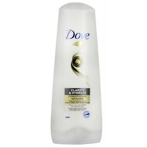 Dove Clarify & Hydrate, Conditioner (Nawilżająca lekka odżywka z węglem atywnym do włosów przetłuszczających się)