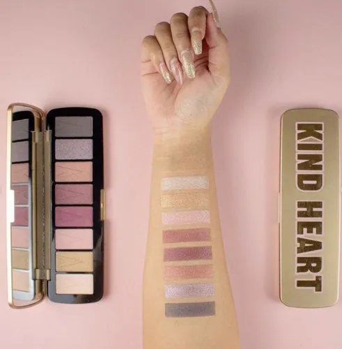 Revolution Beauty (Makeup Revolution) Kind Heart Eyeshadow Palette (Paleta 8 cieni do powiek) - 3