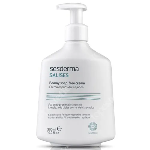 Sesderma Salises (W), Foamy Soap Free Cream (Pienisty krem do twarzy bez mydła)
