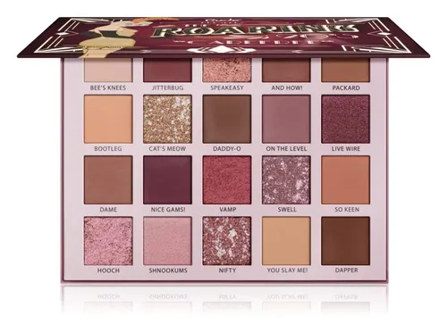 Rude Cosmetics The Roaring 20's Carefree Eyeshadow Palette (Paleta cieni do powiek)