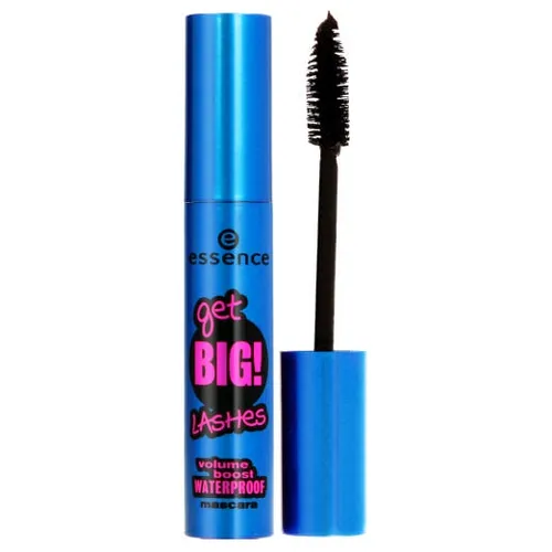 Essence Get BIG Lashes, Volume Boost Waterproof Mascara (Wodoodporny tusz do rzęs pogrubiający)