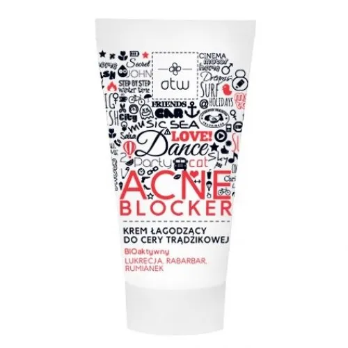 A.T.W. Acne Blocker, Krem łagodzący do cery trądzikowej (nowa wersja)