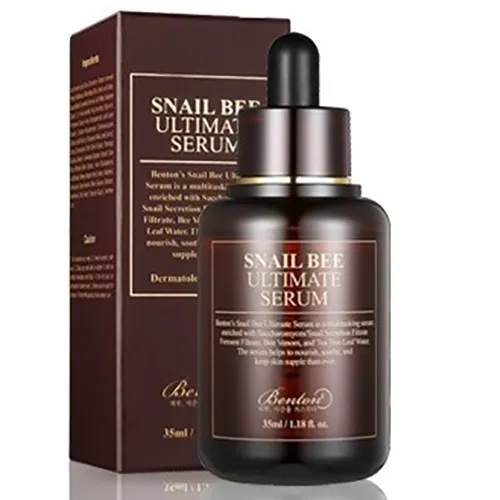 Benton Snail Bee Ultimate Serum (Rewitalizujące serum z fermentowanym filtratem ze śluzu ślimaka)
