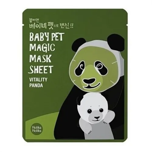 Holika Holika Baby Pet Magic Mask Sheet, Panda Vitality (Maska w płacie)