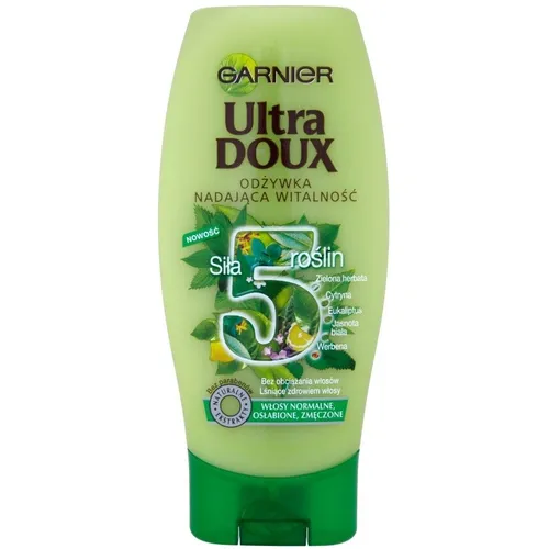 Garnier Ultra Doux, Après-shampooing 5 Plantes (Odżywka nadająca witalność `Siła 5 roślin`)
