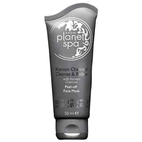 Avon Planet Spa, Korean Charcoal Cleanse & Refine with Korean Charcoal Peel-off Face Mask (Intensywnie oczyszczająca maseczka peel-off z aktywnym węglem)