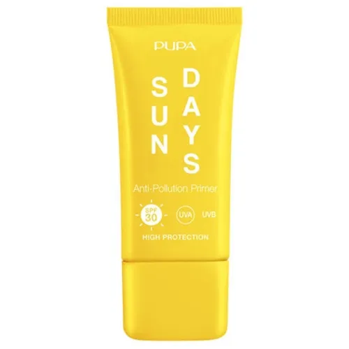 PUPA Sun Days, Ani-Pollution Primer SPF 30 (Baza pod makijaż)