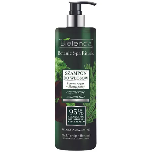 Bielenda Botanic Spa Rituals, Szampon do włosów zniszczonych `Czarna rzepa + skrzyp polny`