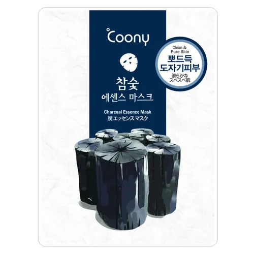 Coony Charcoal Essence Mask (Maseczka z węglem)
