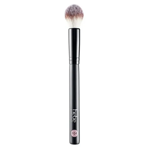Hebe Professional, Pędzel do rozświetlacza, różu i bronzera F04