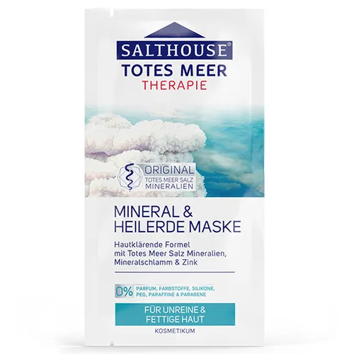 Salthouse Totes Meer Therapie, Mineral & Heilerde Maske (Maska oczyszczająca z minerałami i glinką z Morza Martwego)