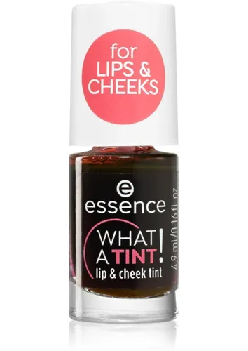 Essence What a Tint!  Lip & Cheek Tint (Cukierkowy róż w płynie do ust i policzków)