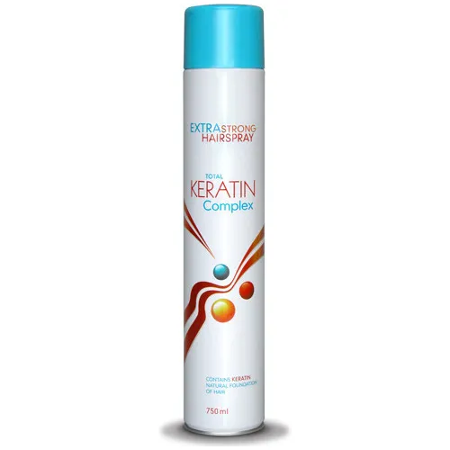 Cece of Sweden Total Keratin Complex, Extra Strong Hairspray (Lakier do włosów)