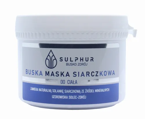 Sulphur Zdrój Buska maska siarczkowa (nowa wersja)
