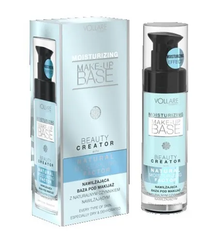 Vollare Cosmetics Beauty Creator, Moisturizing Make-up Base (Nawilżająca baza pod makijaż)