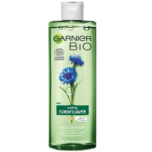 Garnier Bio, Sooting Cornflower Micellar Water (Kojący płyn micelarny z bławatkiem)