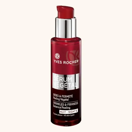 Yves Rocher Serum Vegetal, Rides & Fermete Peeling Vegetal [Wrinkles & Firmness Botanical Peeling] (Peeling botaniczny na noc)